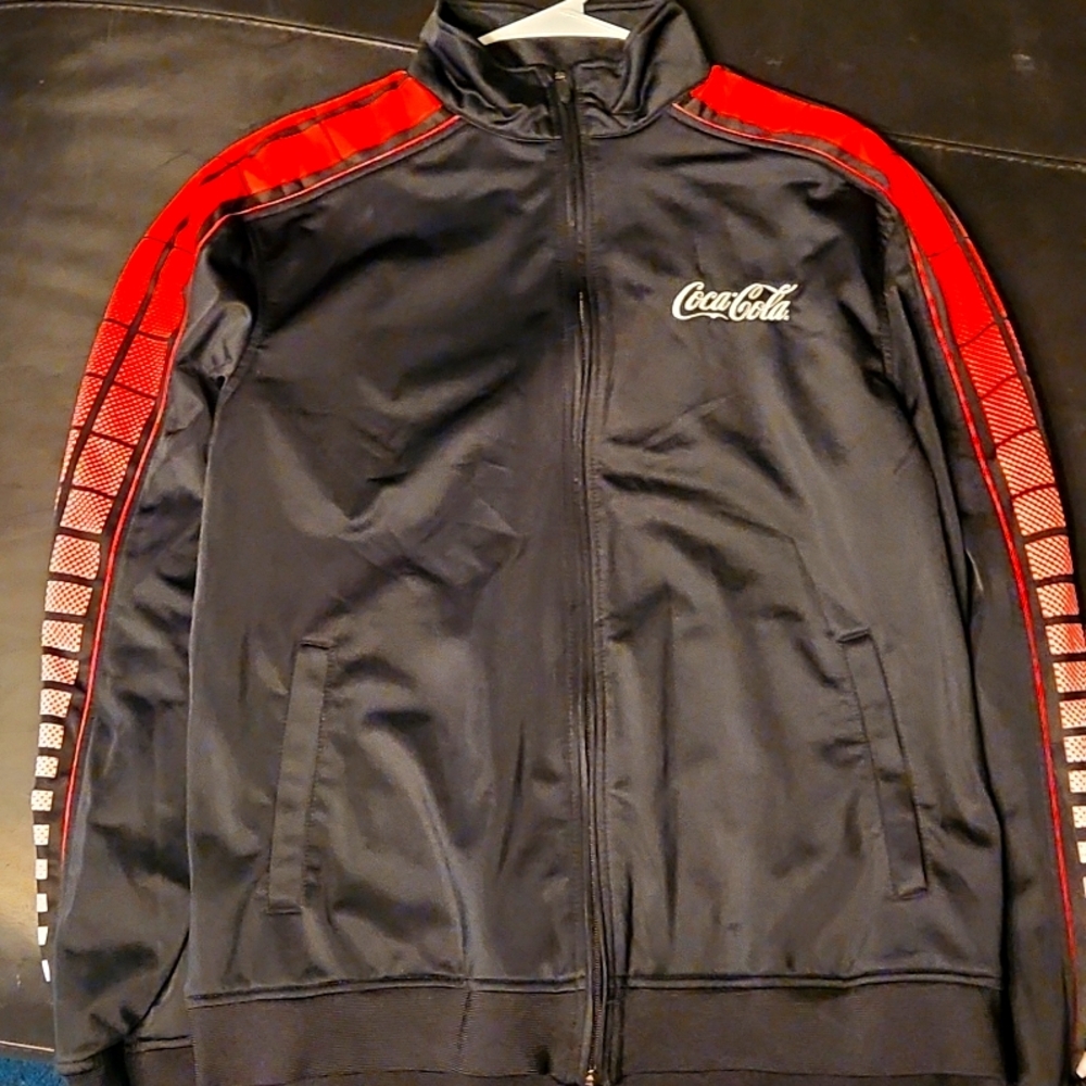 Coca-Cola Track Jacket Mens SZ L